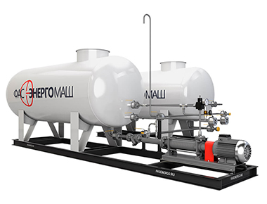 Modular Gas Filling, Dispensing and Pumping Stations with Aboveground Storage Tanks